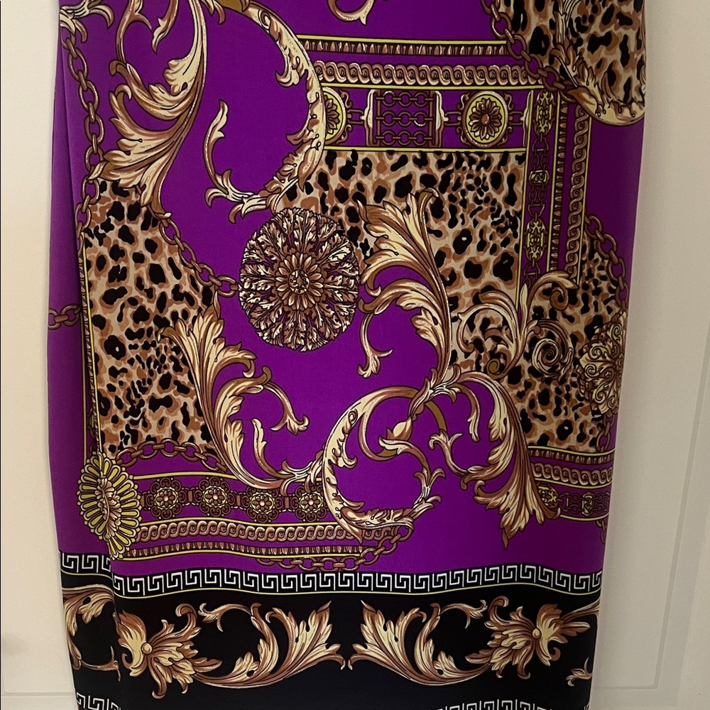 Cache Rococco print dress sz 6 - Picture 3 of 6